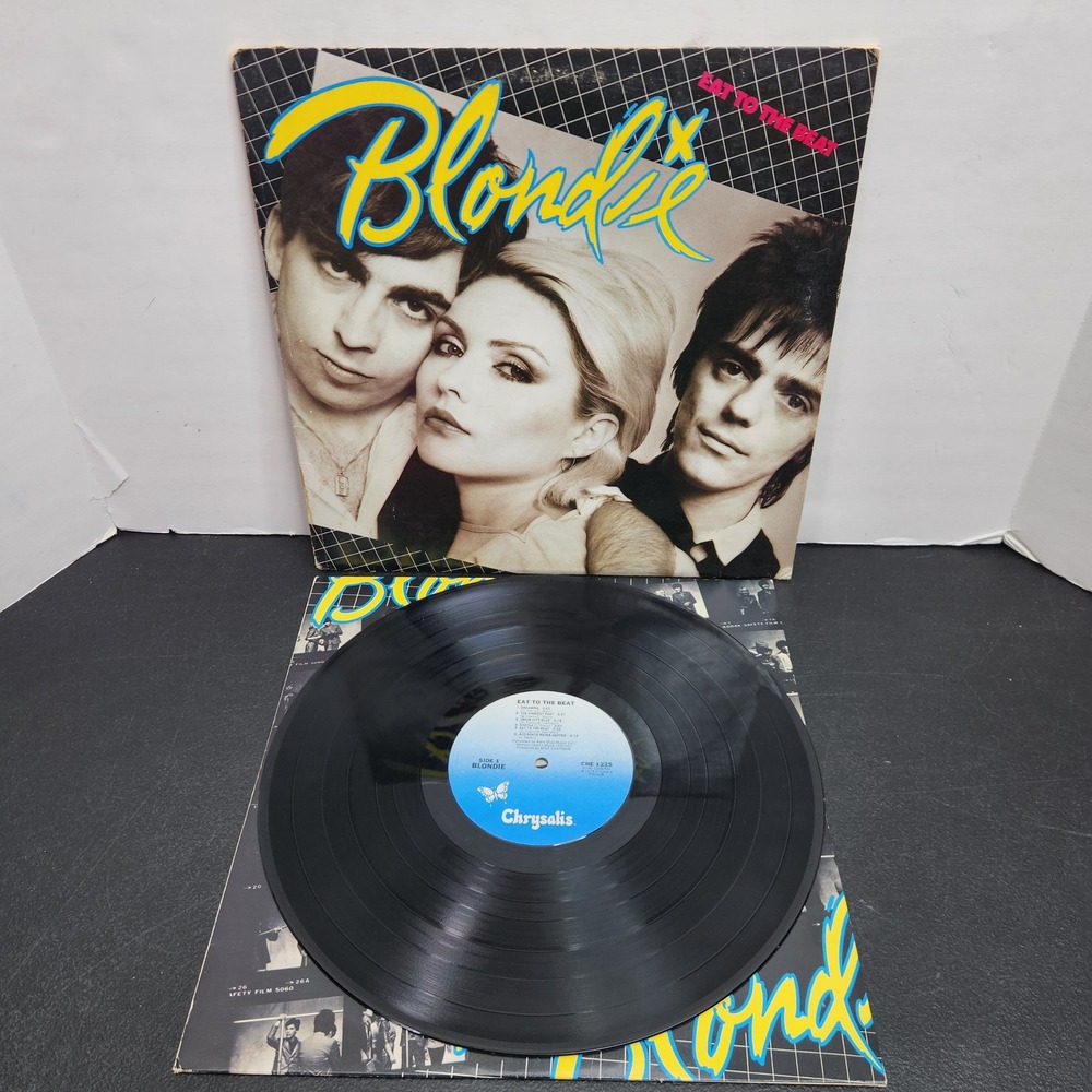 Blondie Eat to the Beat Vinyl LP 1979 Chrysalis CHE-1225 New Wave Rock Record